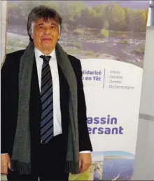  ??  ?? Pierre Parrat Président du Syndicat mixte Têt bassin versant