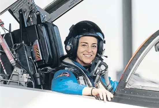  ?? NASA ?? Nicole Mann va ingressar a la NASA el 2013 després de descobrir el seu somni espacial pilotant F-18 del cos de la Marina