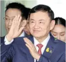  ?? /Reuters ?? Bed rest: Thaksin Shinawatra had his eightyear prison sentence cut to a year and he has served six months in hospital.