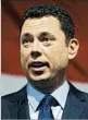  ?? RICK BOWMER/AP ?? Rep. Jason Chaffetz says he expects to speak Monday with the ex-FBI chief.