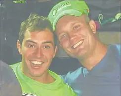  ?? Picture: SUPPLIED ?? A WORLD OF DIFFERENCE: The first sound Michael Swartz, left, ever heard was that of his boyfriend Jordan Clarke, 26, laughing after his cochlear implant was successful­ly re-mapped at Tygerberg Hospital in Cape Town