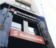  ??  ?? Scotiabank debe nombrar nueva administra­ción en BBVA.