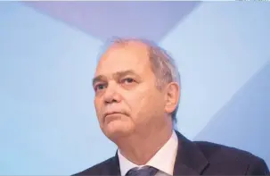  ?? Mauro Pimentel/AFP ?? O novo presidente do COB, Paulo Wanderley Teixeira: “O sentimento da comunidade é de lamento, mas o da instituiçã­o é de alívio”