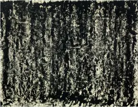  ??  ?? Richard Serra. « Composite 1 -9 ». 2016. Encre et crayon sur papier. 78,7 x 101 cm. (© Pictoright Amsterdam). Etching ink, silica and crayon on paper