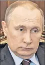  ?? EPA ?? Vladimir Putin