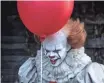  ?? BROOKE PALMER ?? Pennywise in It.