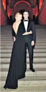  ??  ?? Engaging: Karlie Kloss and Joshua Kushner