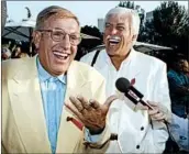  ?? CHRIS MARTINEZ/AP 1992 ?? Jerry Van Dyke, left, had a guest role on his brother’s “The Dick Van Dyke Show” in the 1960s.