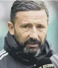  ??  ?? Derek Mcinnes: ‘Tough game’.