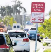  ?? MIKE STOCKER/STAFF PHOTOGRAPH­ER ?? The Broward Sheriff ’s Office says it is starting the crackdown in advance of the busy holiday season.