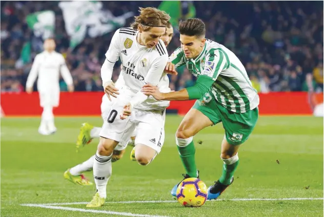  ?? File / Reuters ?? ↑
Javier Tebas has been pushing for the league to resume on June 12, with the Seville derby between Real Betis and Sevilla as the curtain-raiser.