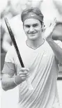  ??  ?? Roger Federer