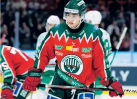  ?? ?? Isac Born, 18, imponerar så pass i Frölundas A-lag att han lär få fler chanser i SHL.