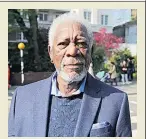  ??  ?? CLAIMS Actor Morgan Freeman