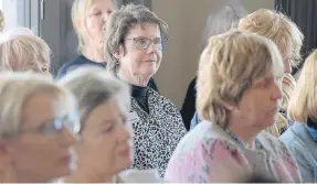  ?? ?? More than 50 women from WIs across Scarboroug­h attended the event.