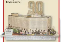  ?? PHOTO COURTESY OF MICHAEL BLANCHARD ?? Boston Park Plaza celebrated its 90th anniversar­y with an elaborate cake.