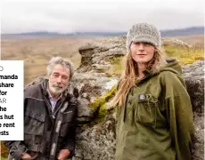  ??  ?? RIGHT AND BELOW Amanda and Clive share a passion for farming FAR RIGHT In the shepherd’s hut the couple rent out to guests