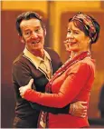 ??  ?? Hold on: David Hayman and Celia Imrie cut a rug in ‘Finding Your Feet’