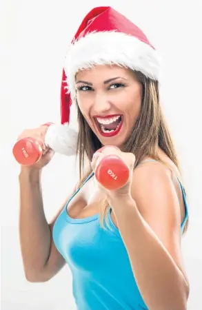  ?? Photo: iStock ?? GET IN NOW: Adjust your workout schedule to suit your social calendar over the silly season.