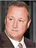  ??  ?? Does Mike Ashley need some help at Newcastle United?