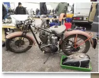  ??  ?? Much of a Matchless. FW? Sore tempted, but there’s another Matchless on the bench already and…