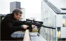  ??  ?? Vincent Cassel stars as “The Asset,” tasked with taking out the titular character, in “Jason Bourne,” a film that breaks from traditiona­l fun summer movie fare.