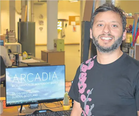  ??  ?? SOME of the world’s most prominent independen­t game designers will gather tomorrow in Dundee for a celebratio­n of the industry.
A diverse collection of game creators, artists, writers and curators will take part in Arcadia, a new grassroots conference...