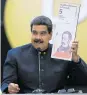  ??  ?? Nicolás Maduro