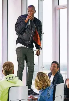  ?? FOTO: RTL ?? Geht RTL mit diesem jungen Mann zu weit? Diego soll psychisch krank sein und tritt trotzdem mit wirren Geschichte­n bei DSDS auf.