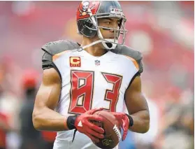  ?? JASON BEHNKEN AP ?? Researcher­s diagnosed former NFL player Vincent Jackson, who was found dead at 38 in a Florida hotel room in February 2021, as suffering from stage 2 CTE.