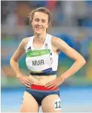  ??  ?? Laura Muir has been selected to represent Great Britain.