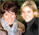  ?? ?? Boss: Miss Kellen with Ghislaine Maxwell