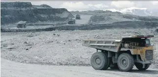  ?? ANDREW CABALLERO-REYNOLDS/ BLOOMBERG NEWS ?? Canadian gold miner Centerra Gold Inc. is in a bitter dispute with the government of Kyrgyzstan over the placement of waste rock from the Kumtor gold mine.