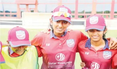  ?? ?? Geetika Kodali will captain the first ever USA Women’s Under 19 team to undertake an overseas tour.