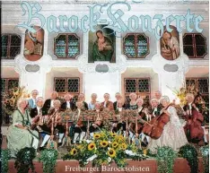  ??  ?? Dieses Plattencov­er zierte die Aufnahmen 1997. Die Freiburger Barocksoli­sten traten im Kongregati­onssaal auf. Kostüme und Perücken trugen die Musiker bis 2006.
