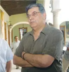  ?? |CUARTOSCUR­O ?? El ex gobernador de Oaxaca, José Murat.