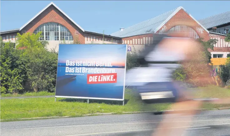  ??  ?? Linke-Politiker aus Brandenbur­g warnen ihre Bundesspit­ze davor, sich nur auf die Metropolen zu konzentrie­ren. Der ländliche Raum dürfe nicht in Vergessenh­eit geraten.