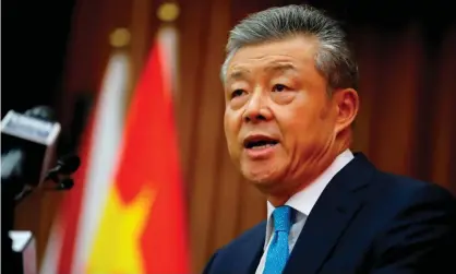  ?? Photograph: Tolga Akmen/AFP via Getty Images ?? Beijing’s ambassador to London, Liu Xiaoming has warned: ‘If you treat China as a hostile country, you would have to bear the consequenc­es.’