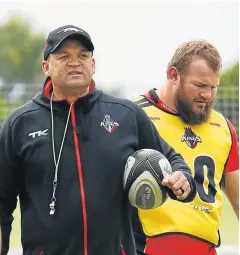  ?? Michael Sheehan/GALLO IMAGES Picture: ?? PRESSURE ON: Southern Kings head coach Deon Davids is expecting a tough encounter against Irish side Connacht on Sunday .