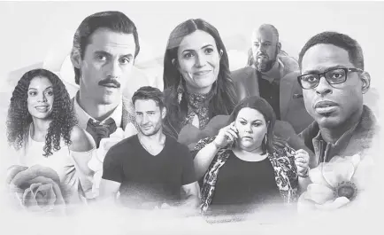  ?? ?? A PROMOTIONA­L artwork of the multiaward­ed NBC drama This is Us, which recently concluded its sixth and final season.