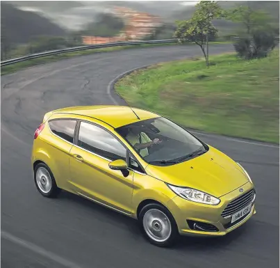  ?? Picture: Newspress. ?? The Ford Fiesta remains the most fun to drive supermini.