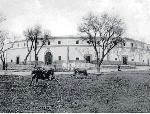  ?? ?? La desapareci­da plaza de toros de La Perseveran­cia.