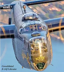  ??  ?? Consolidat­ed B-24J Liberator