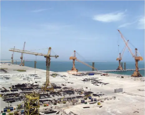  ?? Reuters ?? Saudi Arabia said last week it would invest Dh440.7m in the developmen­t of Oman’s Duqm port into a major industrial hub