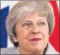  ?? BLOOMBERG ?? Theresa May