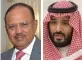  ??  ?? Ajit Doval Mohammed Bin Salman