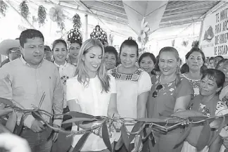  ?? A. Valera ?? Ayer se llevó a cabo la inauguraci­ón del Corredor Turístico y Cultural y el Primer Festival del Mole.