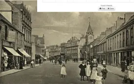  ??  ?? Above: Thegenealo­gist now provides access to transcript­ions of the census returns for Scotland 18411901.
Left: George Street, Stranraer