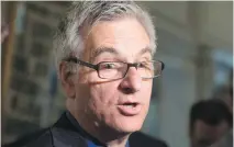  ?? JACQUES BOISSINOT/THE CANADIAN PRESS ?? “Today the PQ had a chance to correct its behaviour,” Liberal House leader Jean-Marc Fournier said Thursday, referring to the PQ’s lack of support for legal counsel Claude Bisson.