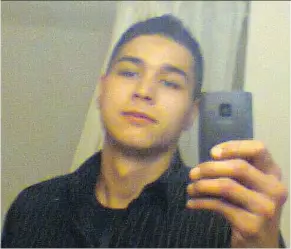  ??  ?? Kevin Ryan Umphervill­e, 22, died Jan. 15, 2016 after being found unresponsi­ve at the Saskatoon Correction­al Centre Dec. 31, 2015.